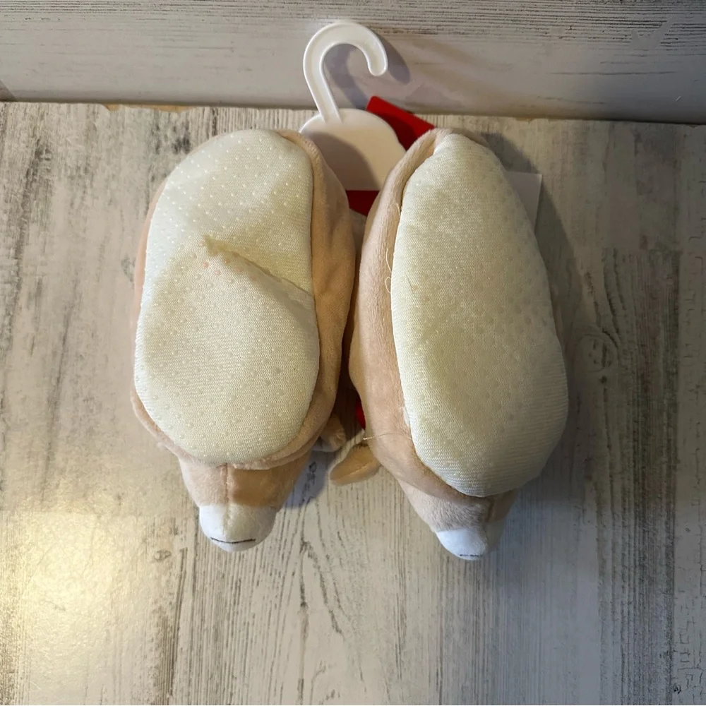 Rudolph the Red Nose Reindeer Clarice Slippers Size 12-24 Months NEW